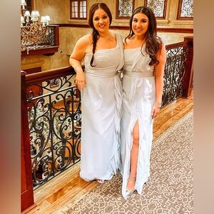 Vera Wang chiffon gown